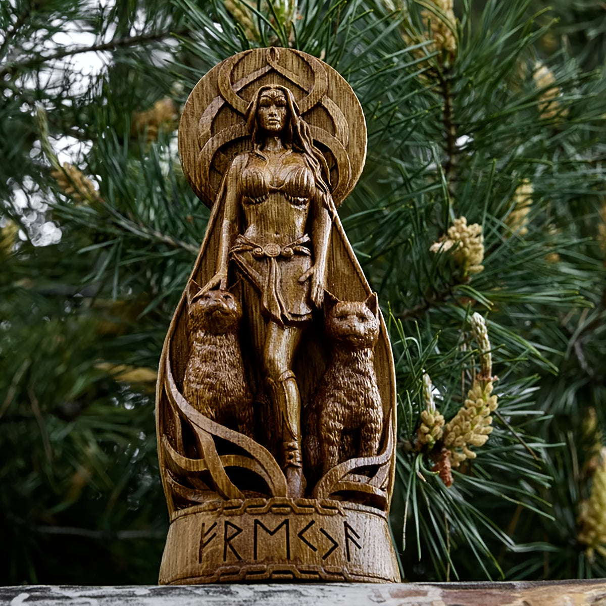 Freya Viking Goddess Sculpture - Cosmic Serenity Shop