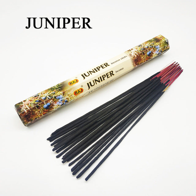 White Sage Indian Juniper Incense Sticks, Cosmic Serenity Shop