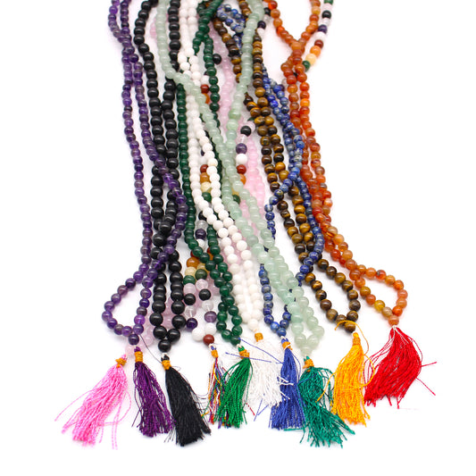 108 Bead Gemstone Mala Beads