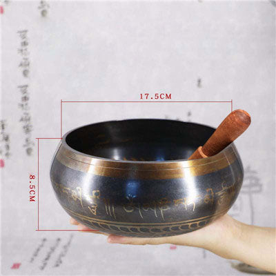 Copper Tibetan Singing Bowl