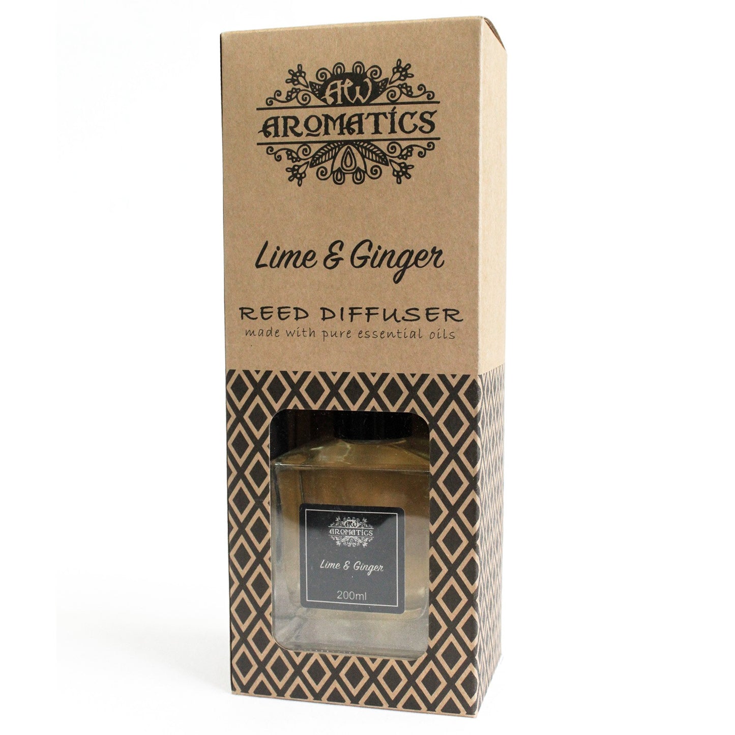 Lime & Ginger Essential Oil Reed Diffuser