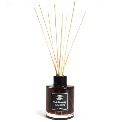 White Strawberry & Blackberry Essential Oil Reed Diffuser - 120ml