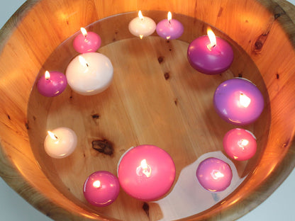 Small Floating Candle - Lilac x 10