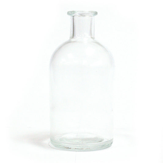 250 ml Round Antique Reed Diffuser Bottle - Clear - CosmicSerenityShop