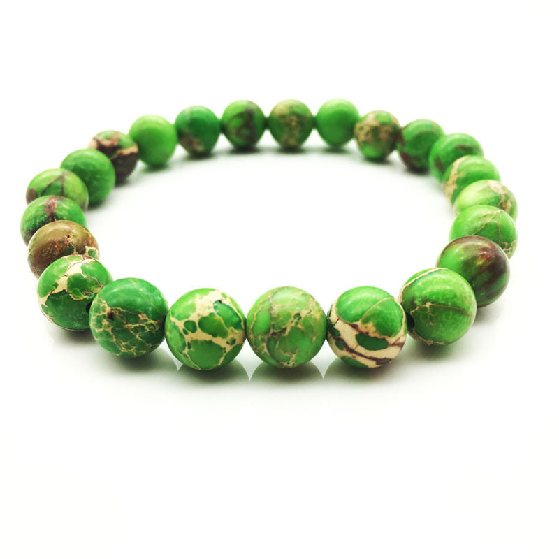 Buddha Bead Unisex Stone Bracelet