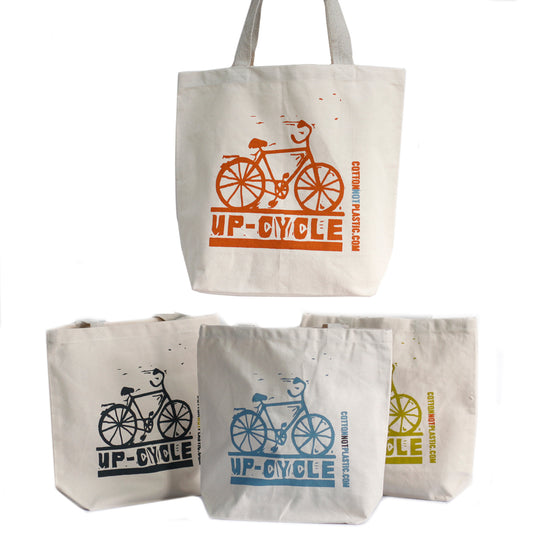 Cotton Up Cycle Bag - 4 colors - Cosmic Serenity Shop