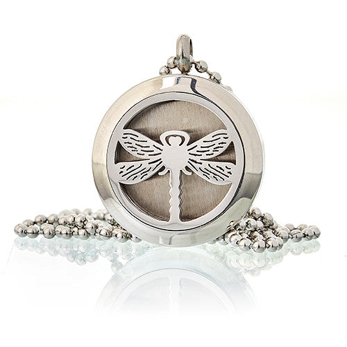 Aromatherapy Diffuser Necklace - Dragonfly - CosmicSerenityShop