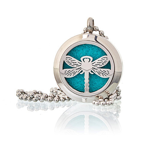 Aromatherapy Diffuser Necklace - Dragonfly - CosmicSerenityShop