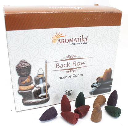 Aromatika Backflow Incense Cones - Cosmic Serenity Shop