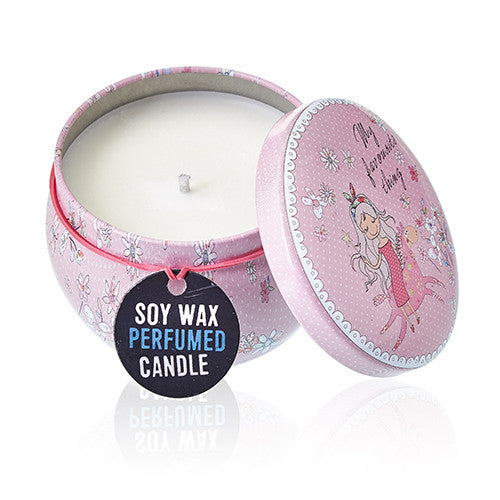 Art Tin Soy Wax Candles - Assorted Designs - Cosmic Serenity Shop