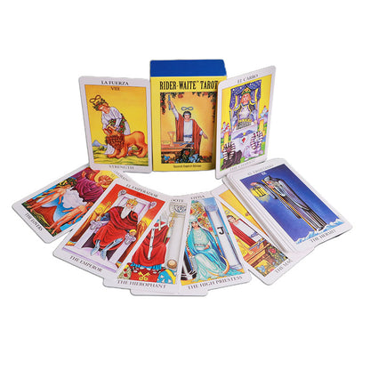 English Version Fate Divination Tarot Cards - CosmicSerenityShop