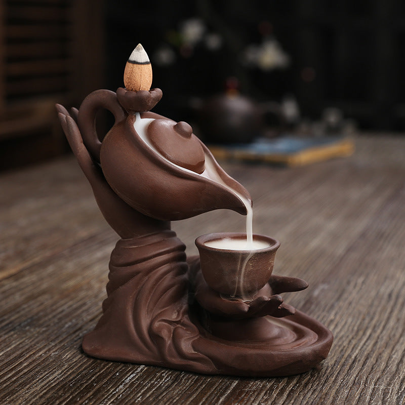 Ceramic Backflow Incense Burner Collection - Cosmic Serenity Shop