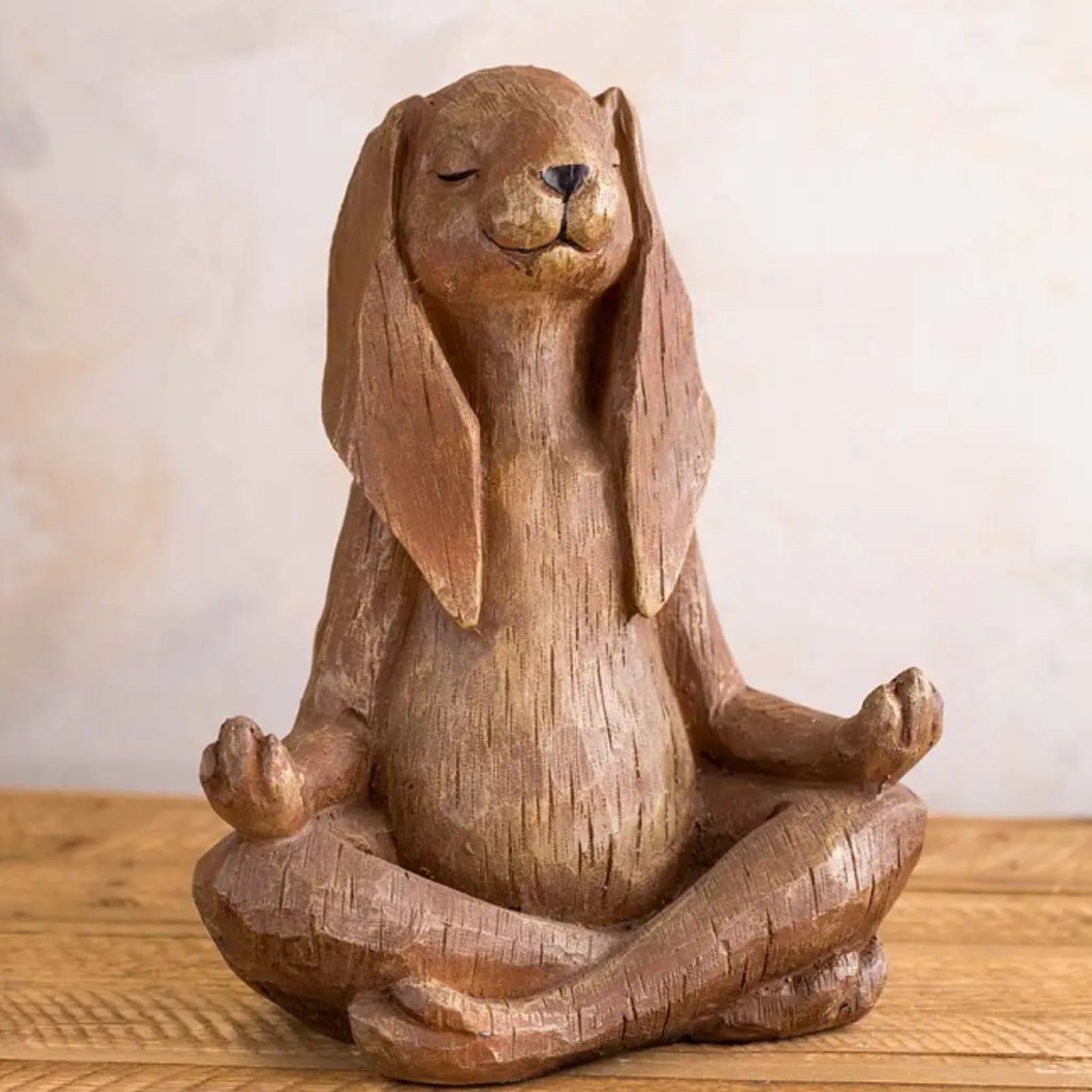 Meditating Rabbit Sculpture, Cosmic Serenity Shop