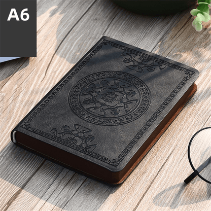 Vintage PU Leather Journal Notebook