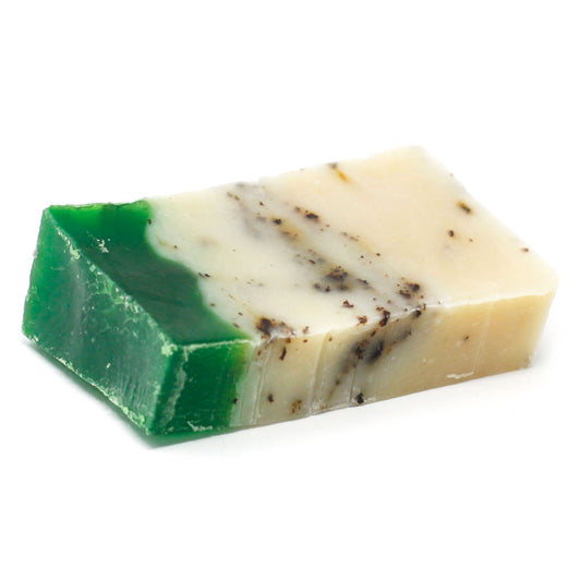 Green Tea Olive Oil Soap Slice