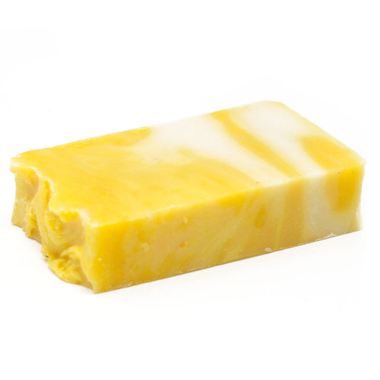 Lemon Olive Oil Soap Slice 