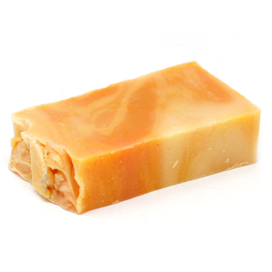Orange Olive Oil Soap Slice 