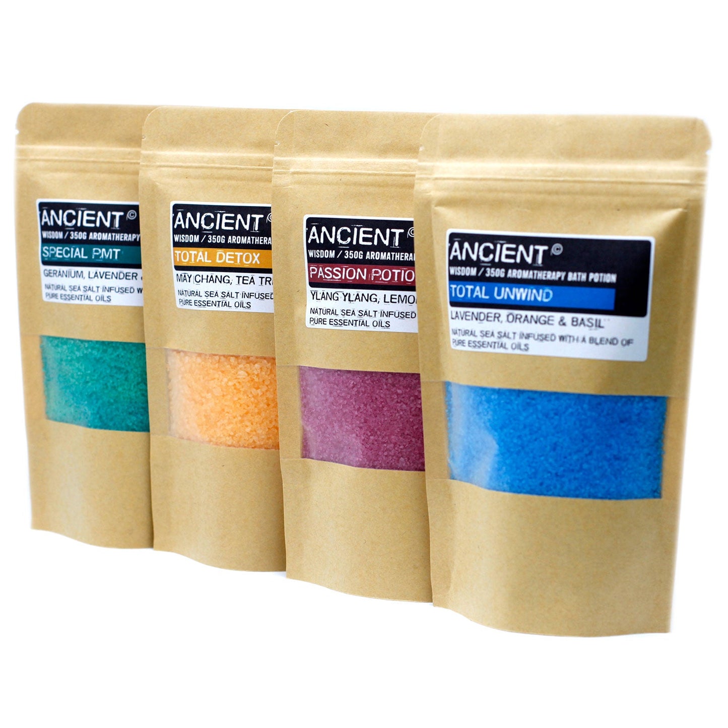 Aromatherapy Bath Potion in Kraft Bag 350g - Cosmic Serenity Shop