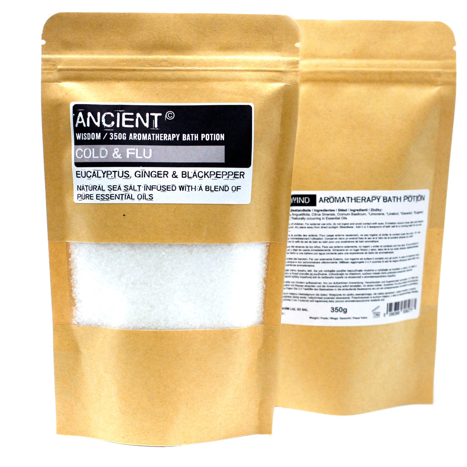 Aromatherapy Bath Potion in Kraft Bag 350g - 06 - Cosmic Serenity Shop