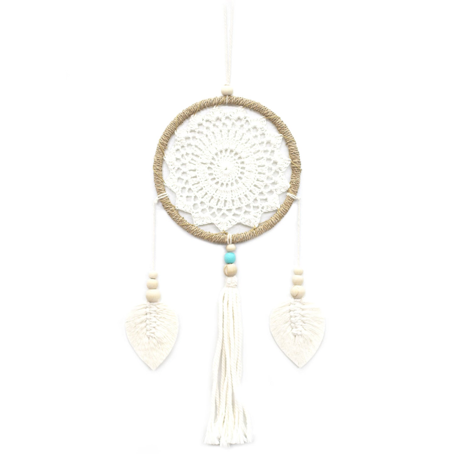 Bali Dream Catcher - Medium Natural Elemental Spirits - Cosmic Serenity Shop