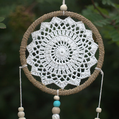 Bali Dream Catcher - Medium Natural Elemental Spirits - Cosmic Serenity Shop