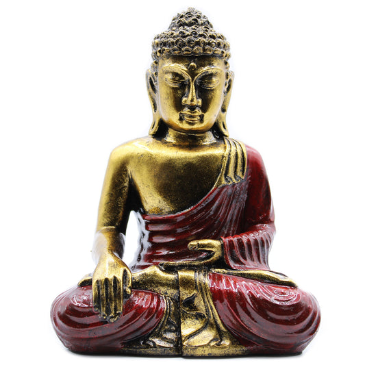 Red & Gold Buddha - Large - Cosmic Serenity Shop