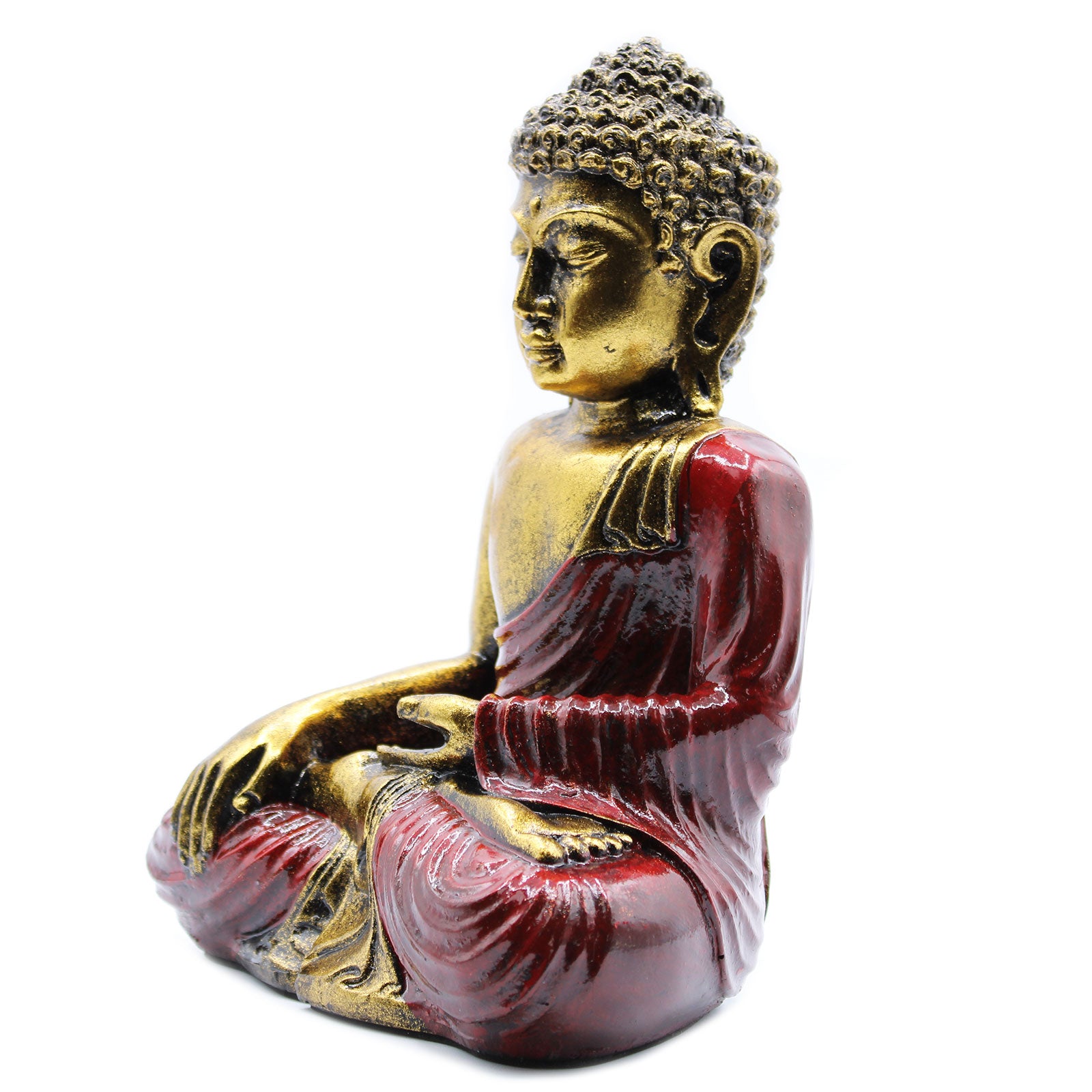 Red & Gold Buddha - Large - Cosmic Serenity Shop