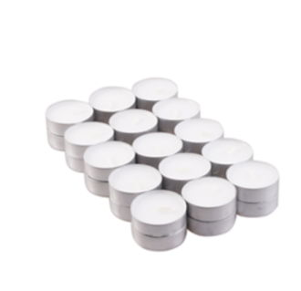 30x Unscented Tea Light Candles (4hr)