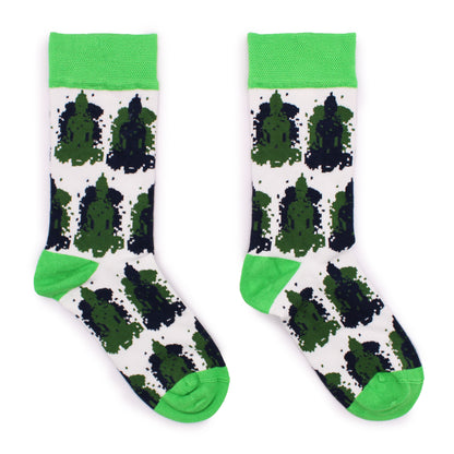 Hop Hare Bamboo Socks - Bali Buddha