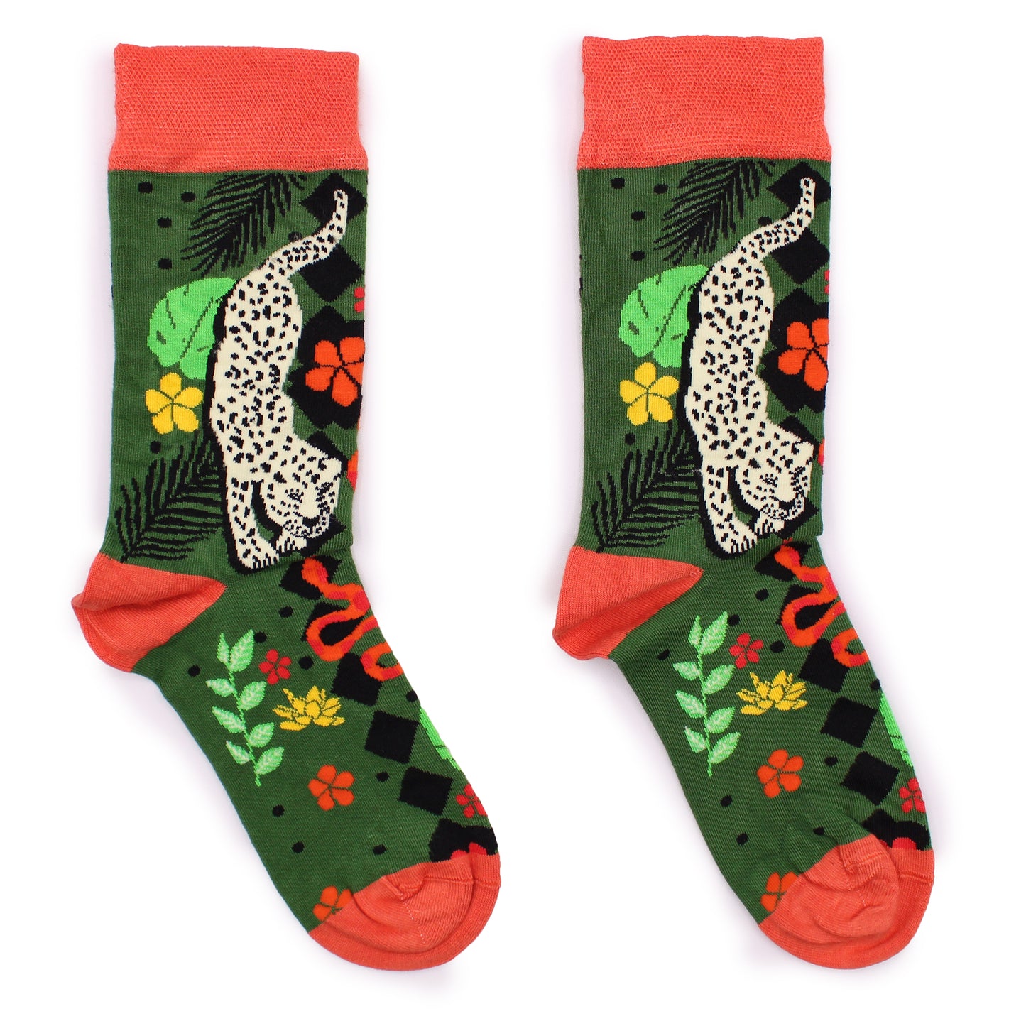 Hop Hare Bamboo Socks M/L - Bali Jungle - Cosmic Serenity Shop