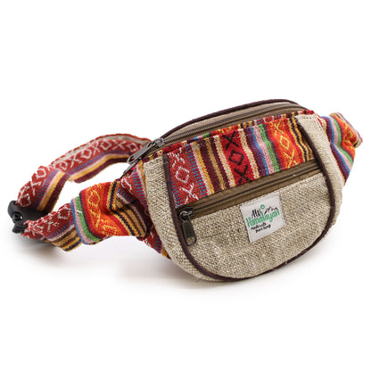 Hemp & Cotton Bum Bag (assorted) - Cosmic Serenity Shop