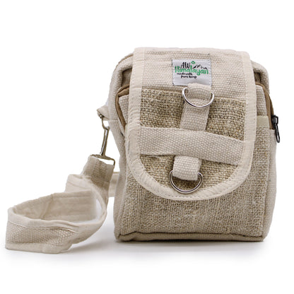 Hemp & Cotton Body-Cross Travel Bag - Cosmic Serenity Shop