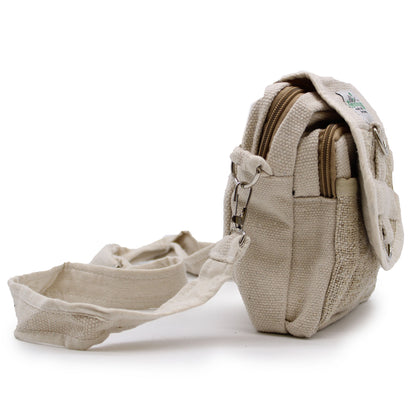 Hemp & Cotton Body-Cross Travel Bag - Cosmic Serenity Shop