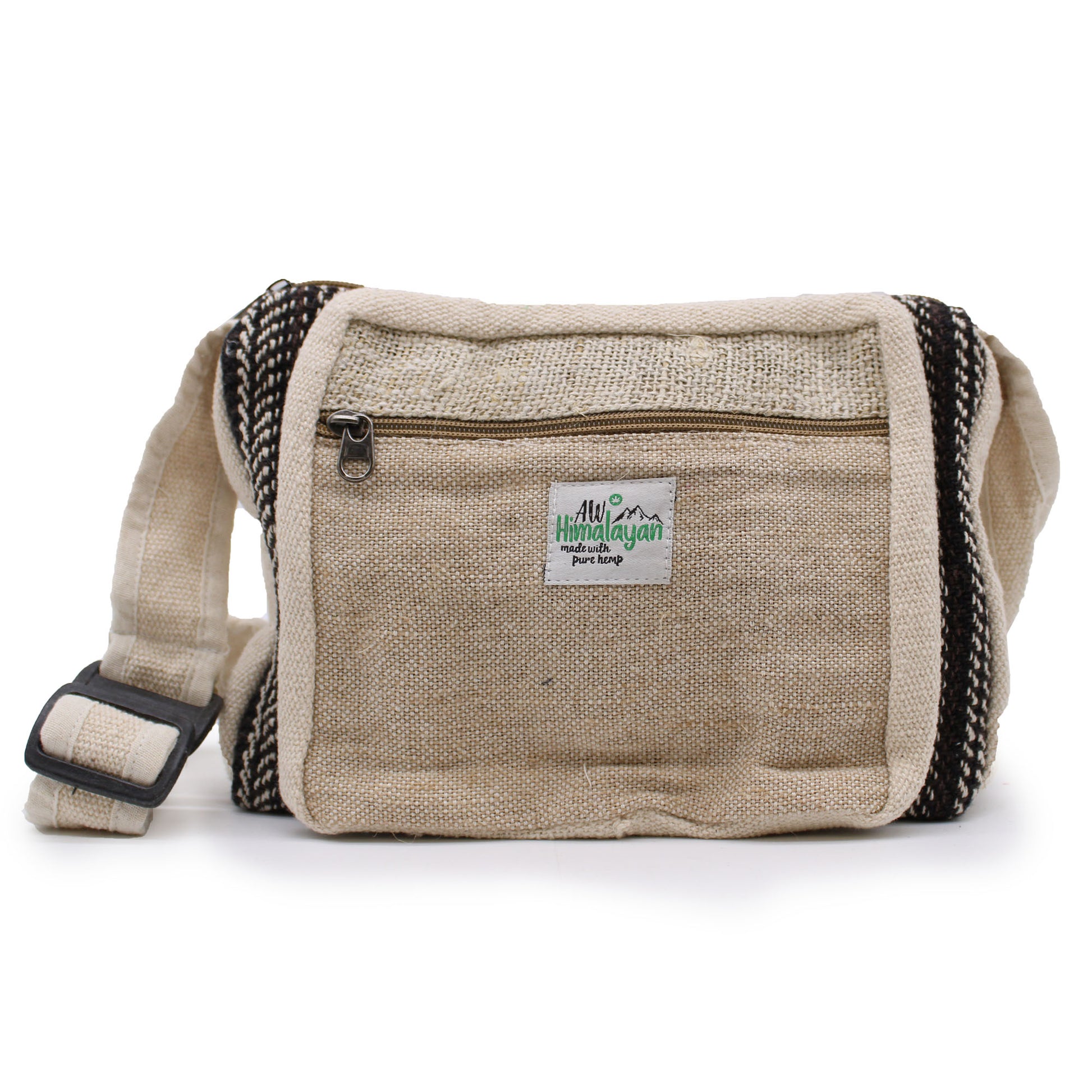 Hemp & Cotton Messenger Bag - Cosmic Serenity Shop