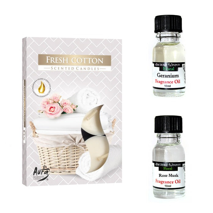 Oil Burner and Fragrance Oils Set, Cosmic Serenity Shop