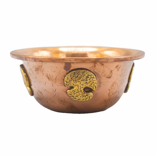 Copper Ritual Bowl with Tree of Life  12x5cm - Cosmic Serenity Shop