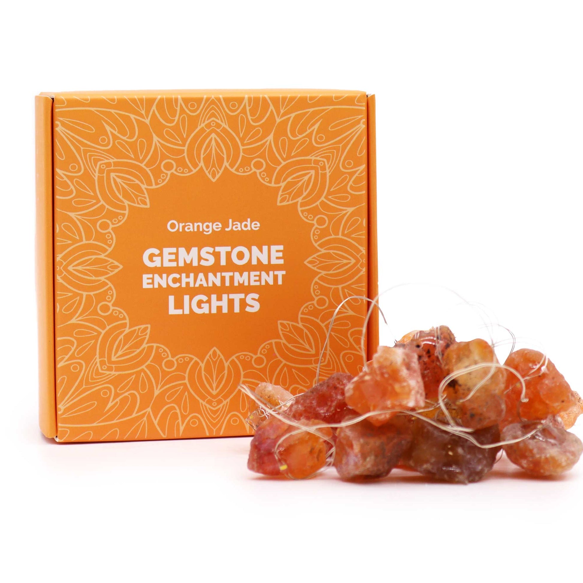 Gemstone Enchantment Lights -Orange - Cosmic Serenity Shop