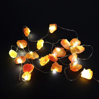 Gemstone Enchantment Lights -Orange - Cosmic Serenity Shop