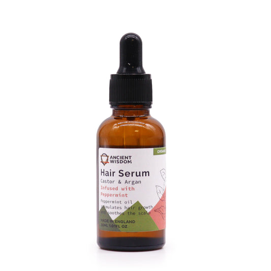 Organic Thriving Hair Serum 30ml - Peppermint