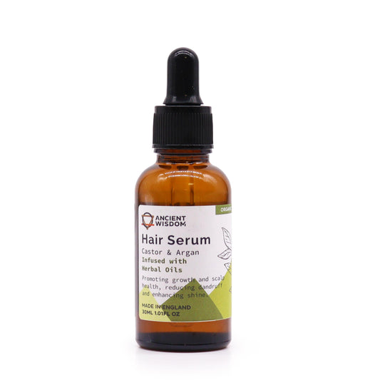 Organic Growth Hair Serum 30ml - Herbal - CosmicSerenityShop