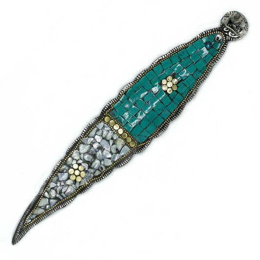 Buddha Long Leaf Tibetan Decor Incense Holder - Cosmic Serenity Shop