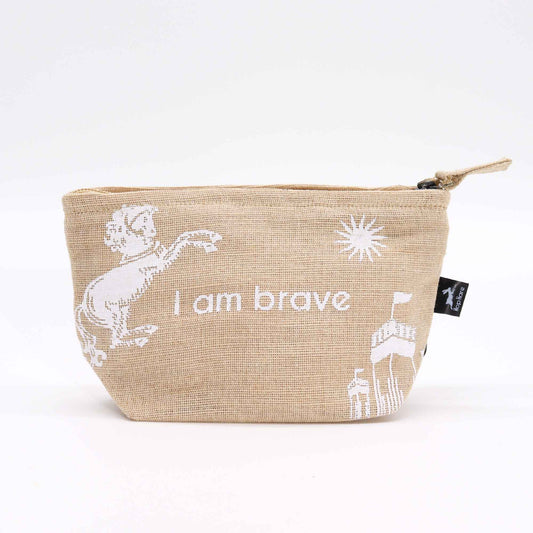 Hop Hare Pouch - I AM Brave - Cosmic Serenity Shop