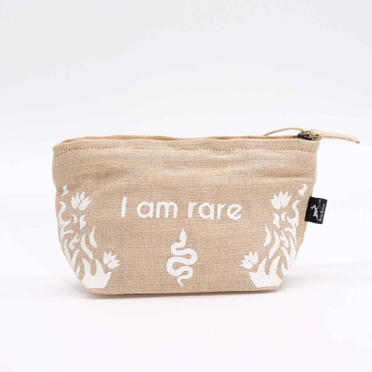 Hop Hare Pouch - I am Rare - Cosmic Serenity Shop