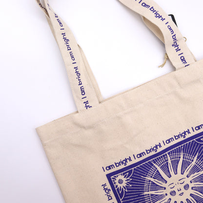 Hop Hare Tarot Tote Bag - I am Bright - Cosmic Serenity Shop