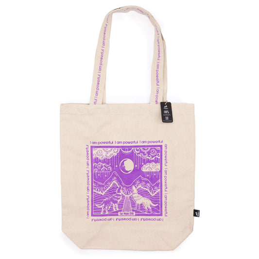 Hop Hare Tarot Tote Bag - I am Powerful - Cosmic Serenity Shop
