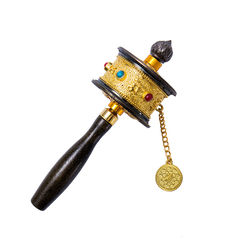 Tibetan Prayer Wheel 3 Sizes, Cosmic Serenity Shop