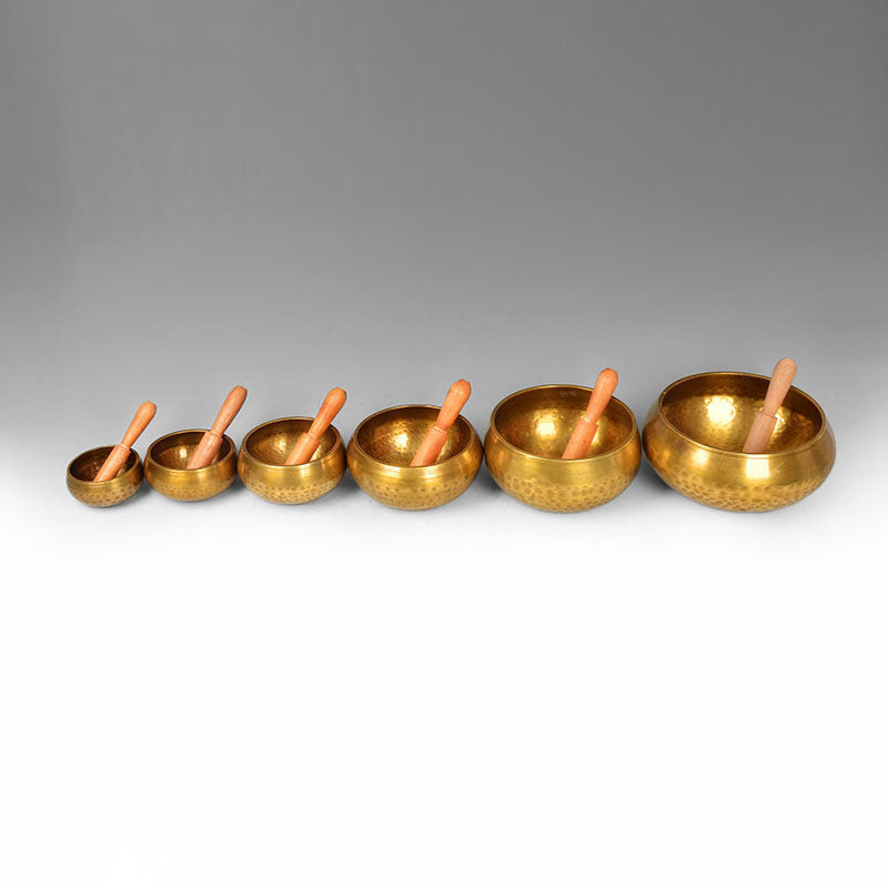 Copper Tibetan Singing Bowls