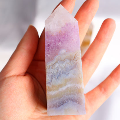 Natural Crystal Towers Square Pillar - Cosmic Serenity Shop