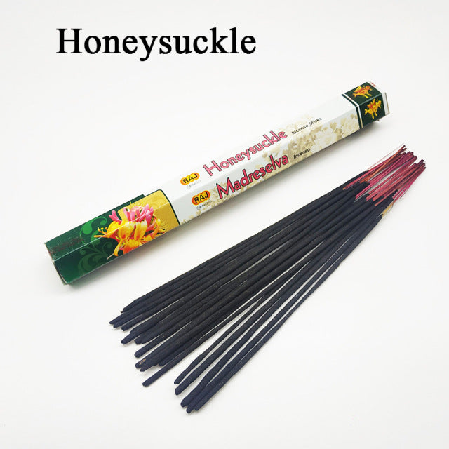 White Sage Indian Honeysuckle Incense Sticks, Cosmic Serenity Shop