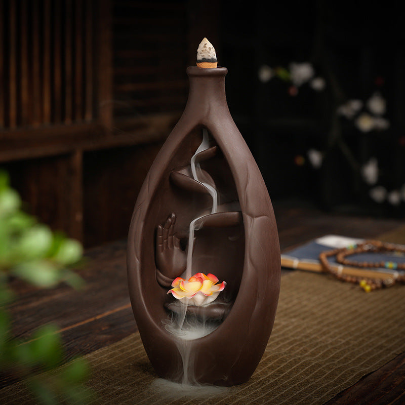 Ceramic Backflow Incense Burner Collection - Cosmic Serenity Shop